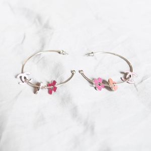 Chanel Hoop Earrings